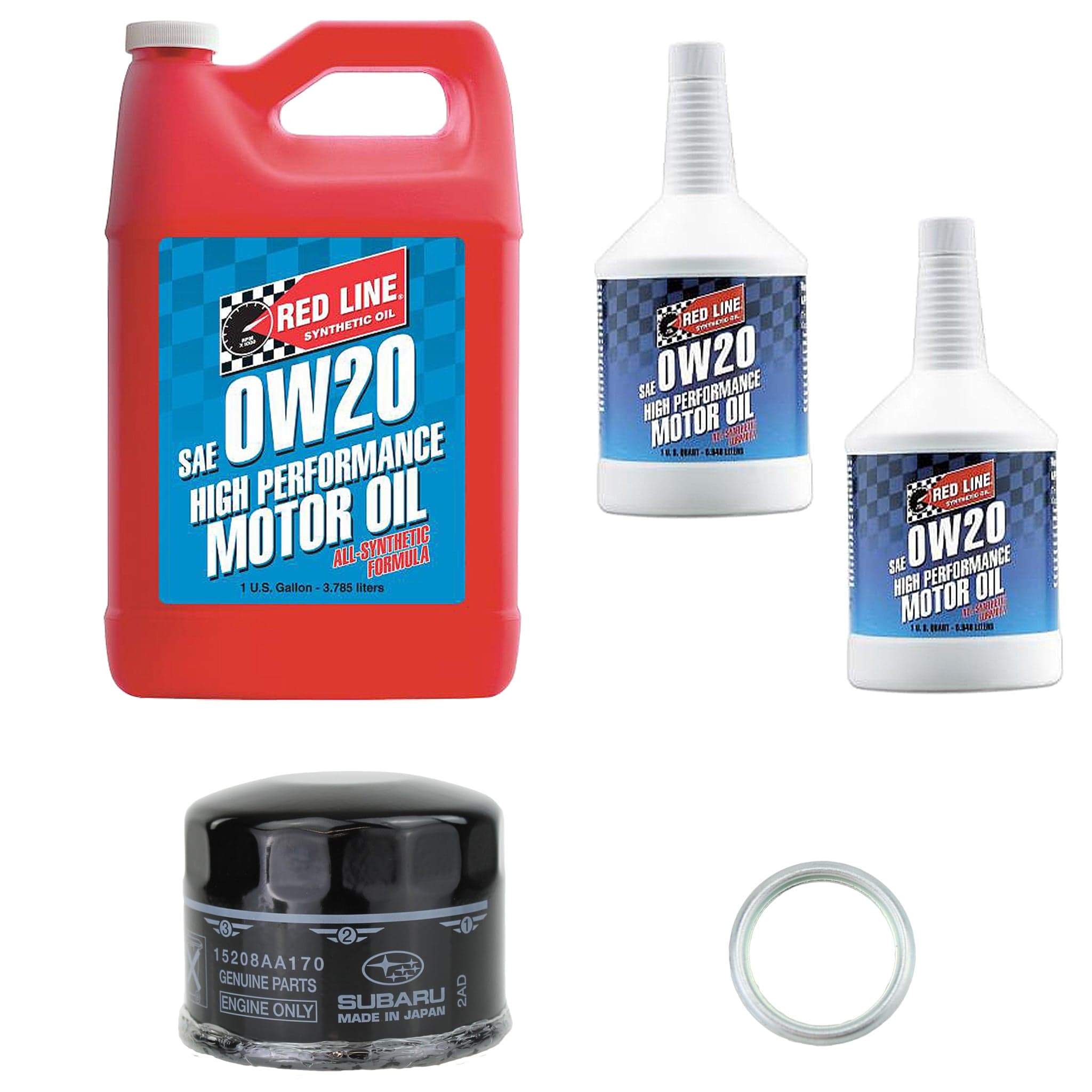 Redline Oil 2022-2025 Subaru BRZ / Toyota 86 Engine Oil Change Kit