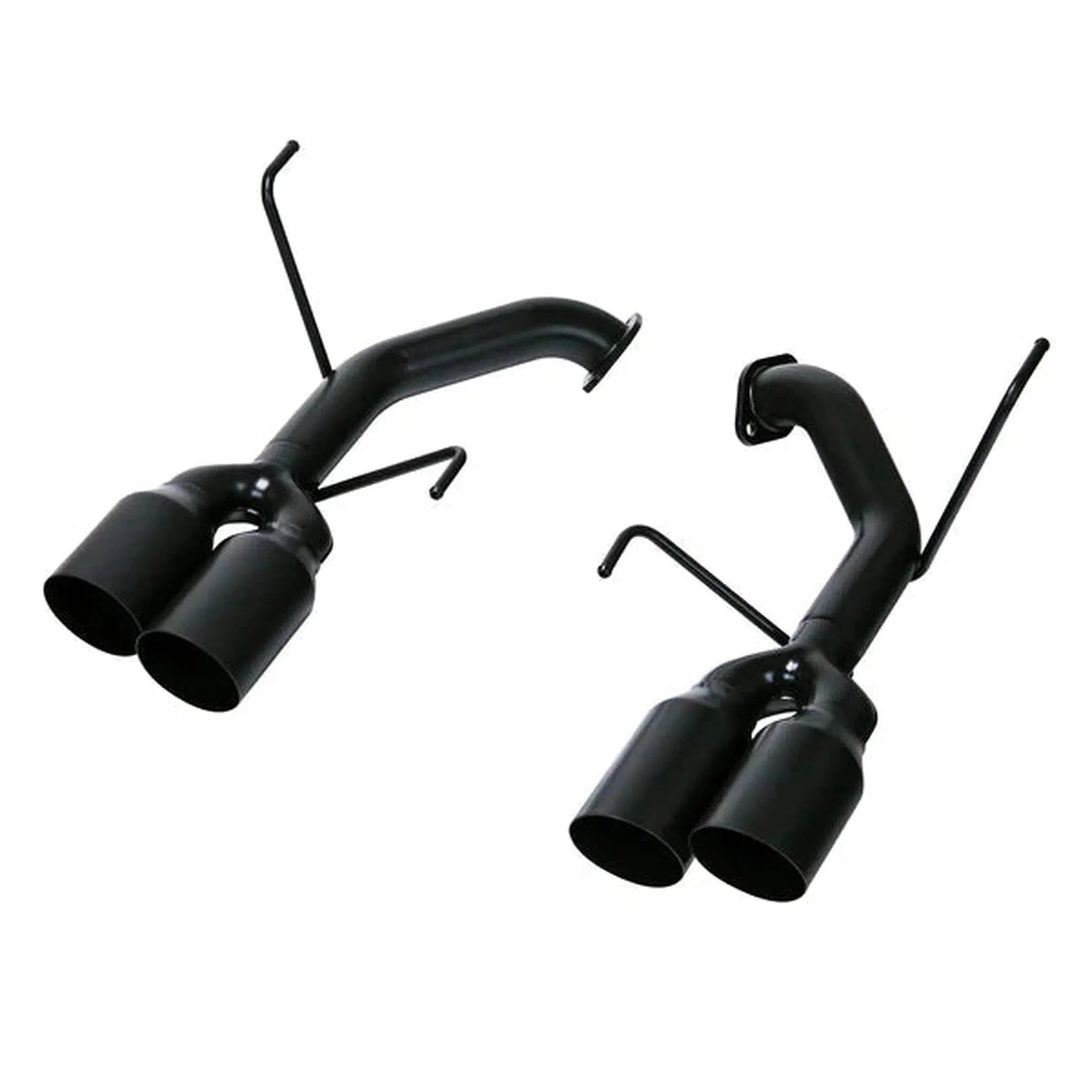 Remark 4in Stainless Single Wall Black Tips Axleback Exhaust Subaru WRX 2022-2025 | RO-TSVB-S4B