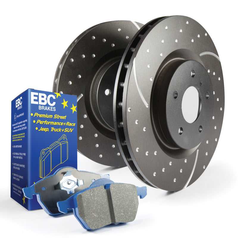 S6KR1231 EBC S6 Kits Bluestuff Pads & GD Rotors ebcS6KR1231