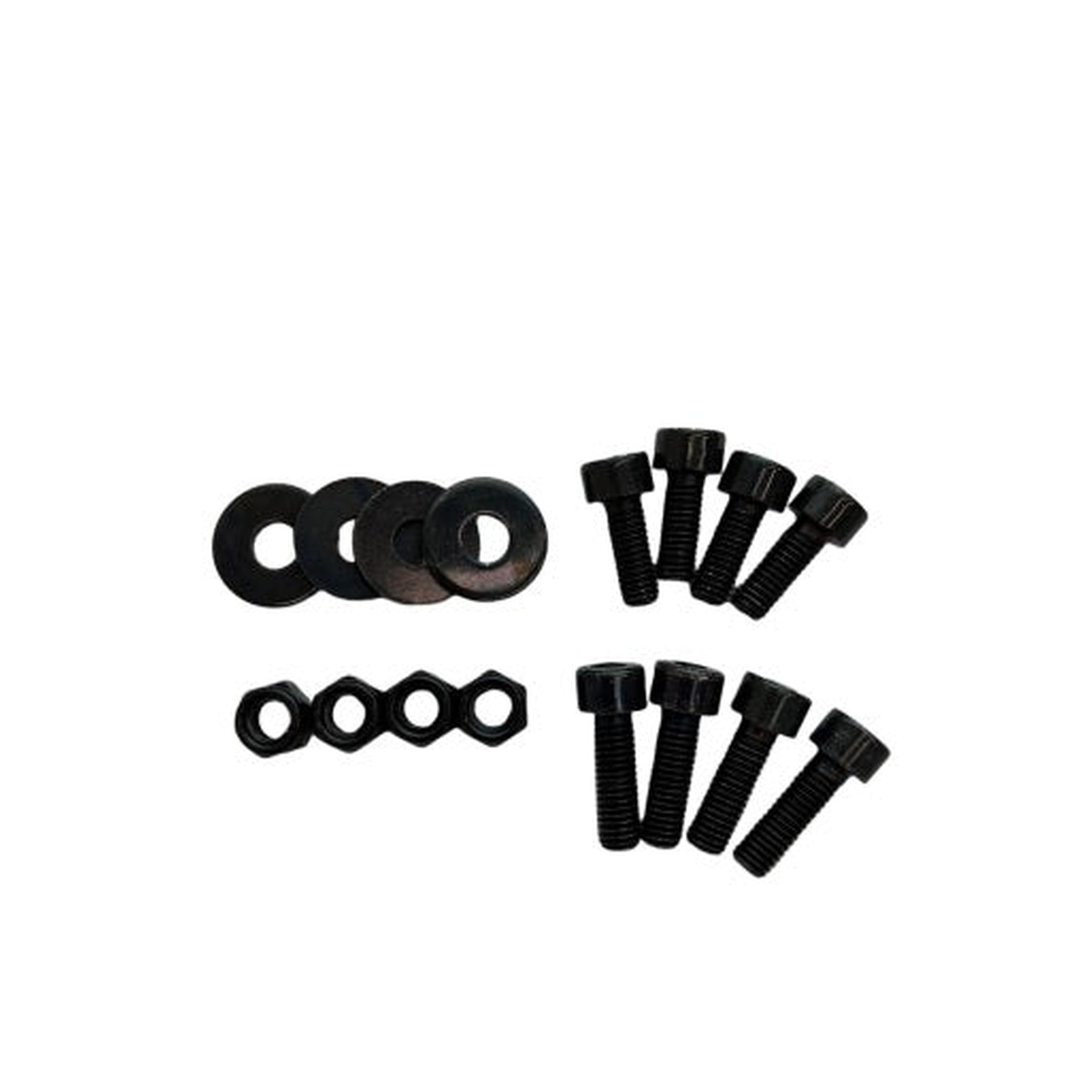 Sparco Seat Hardware Spacer Kit Bottom Mount - Black Zinc | 50001ZN