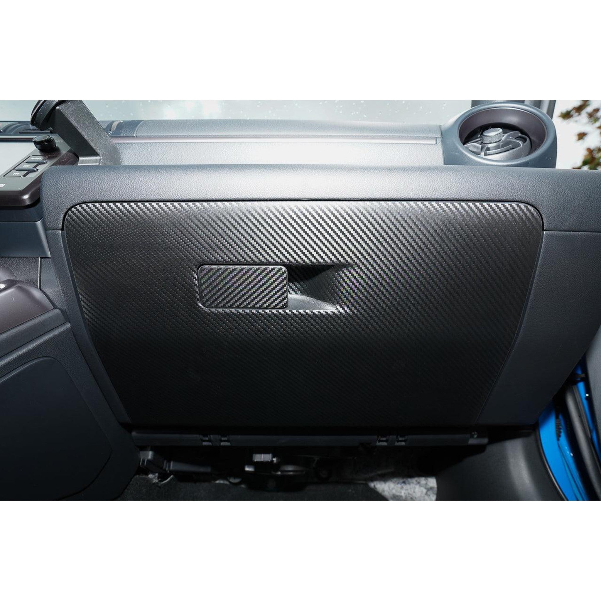 Sticker Fab Glove Box 3D Carbon Overlay Subaru BRZ 2022+ / Toyota GR86 2022-2025