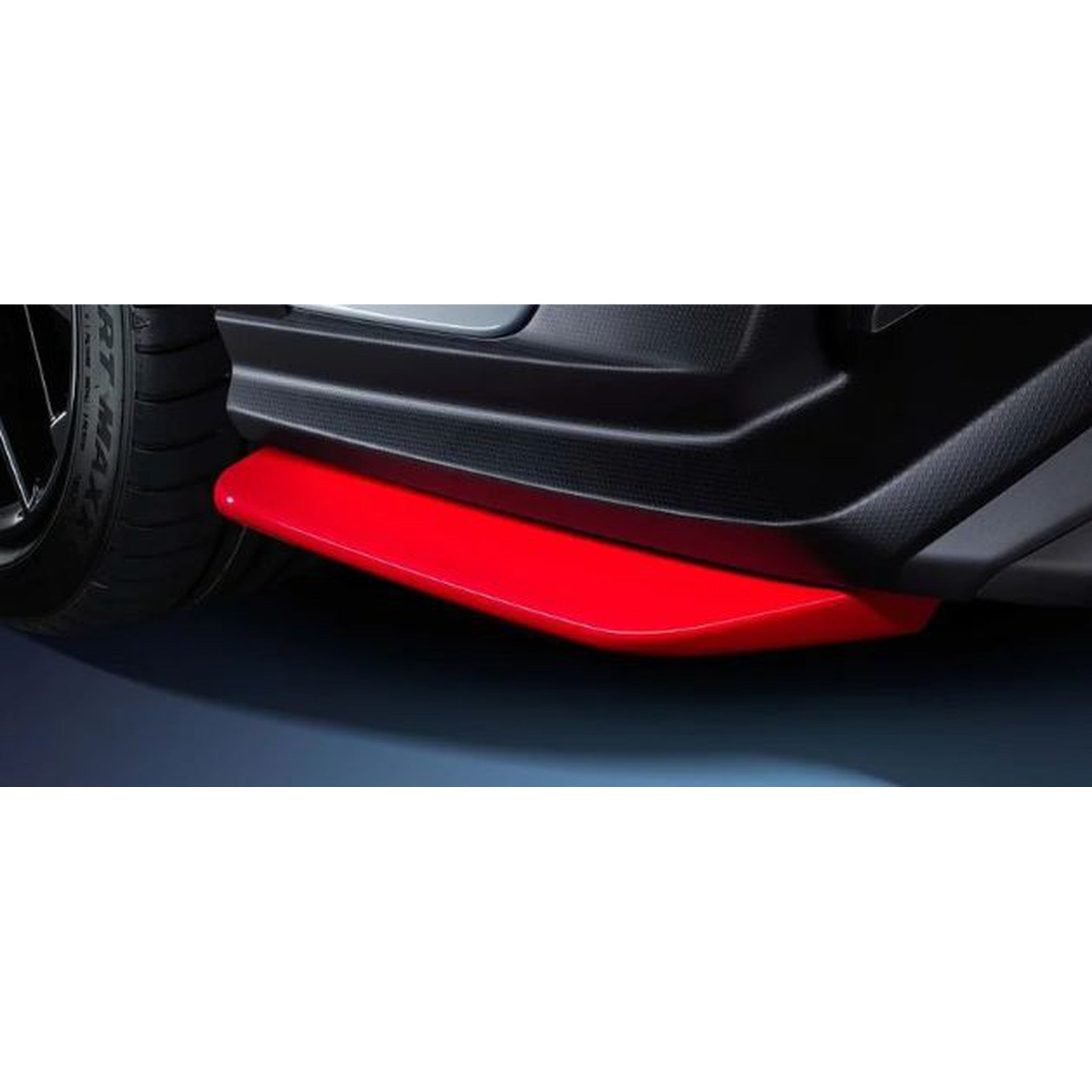 Subaru JDM STI Rear Side Under Spoiler Cherry Red WRX 2022-2025 | SG517VC220