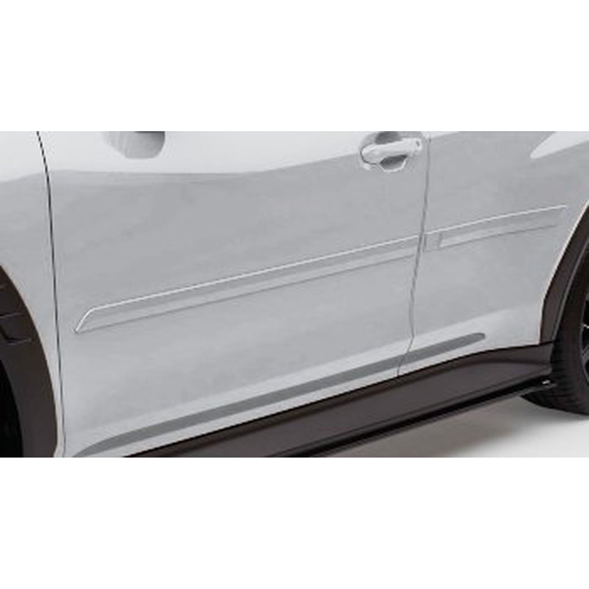 Subaru OEM Body Side Molding Set WRX 2022-2025 - Ice Silver Metallic | J101SVC000TR