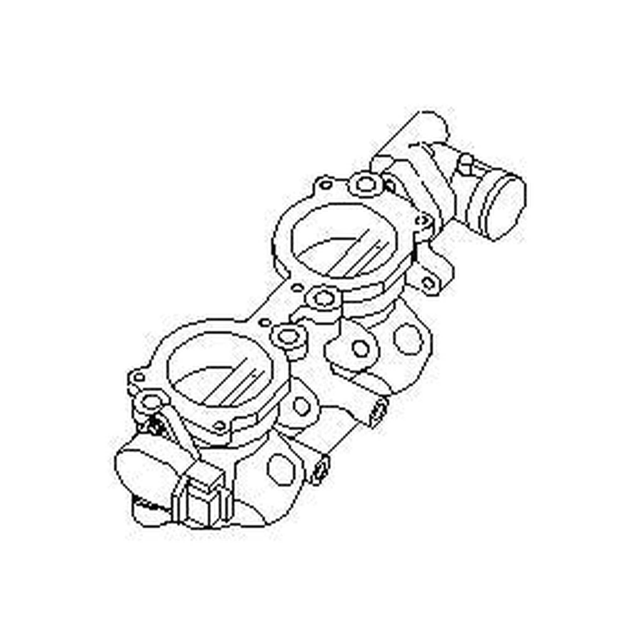 Subaru OEM Driver Side Engine Intake Manifold for 2005-2007 WRX | 14011AB373