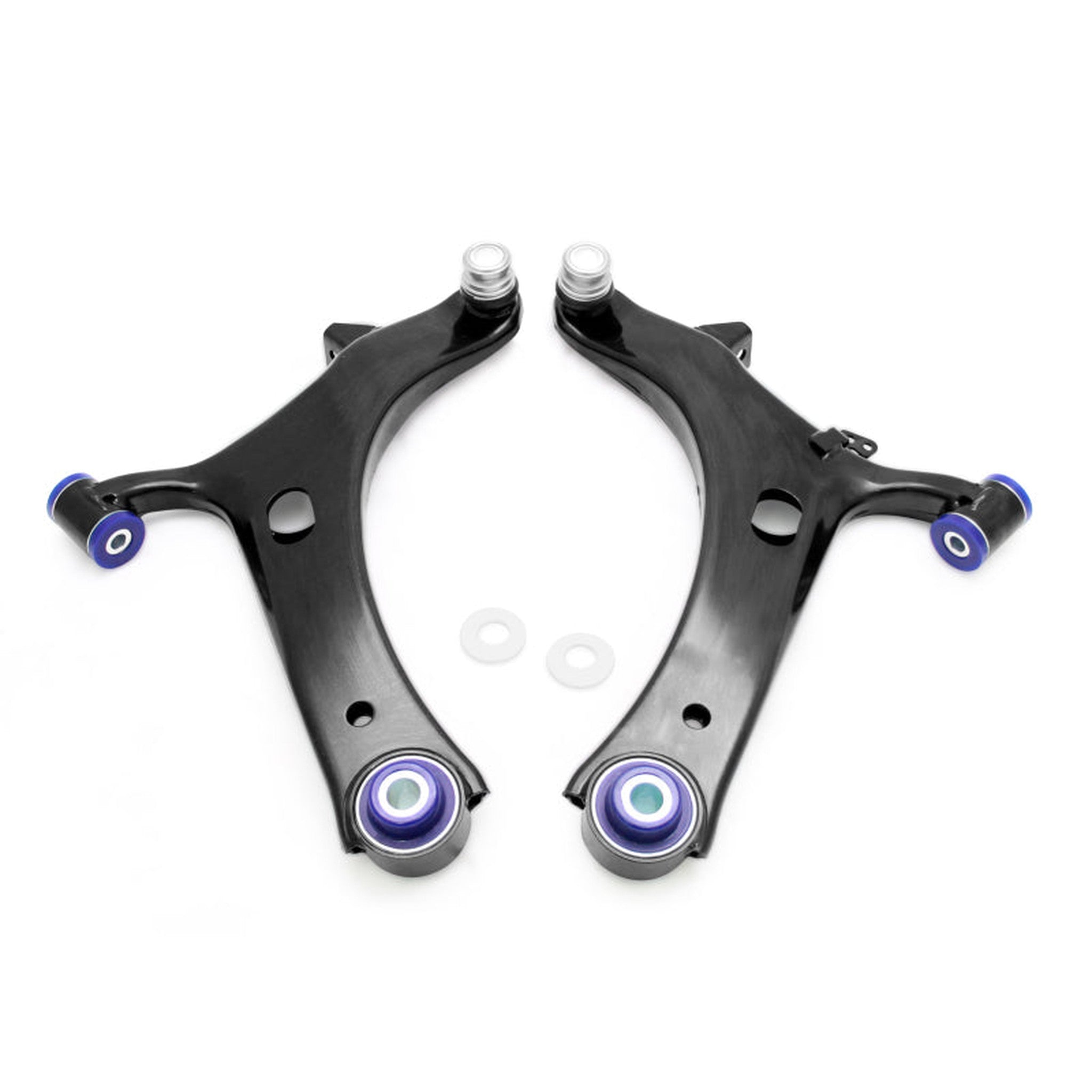 SuperPro Subaru Front Lower Control Arm Set W/ Bushings Legacy Ouback Impreza 2005-2009 | sprTRC1058