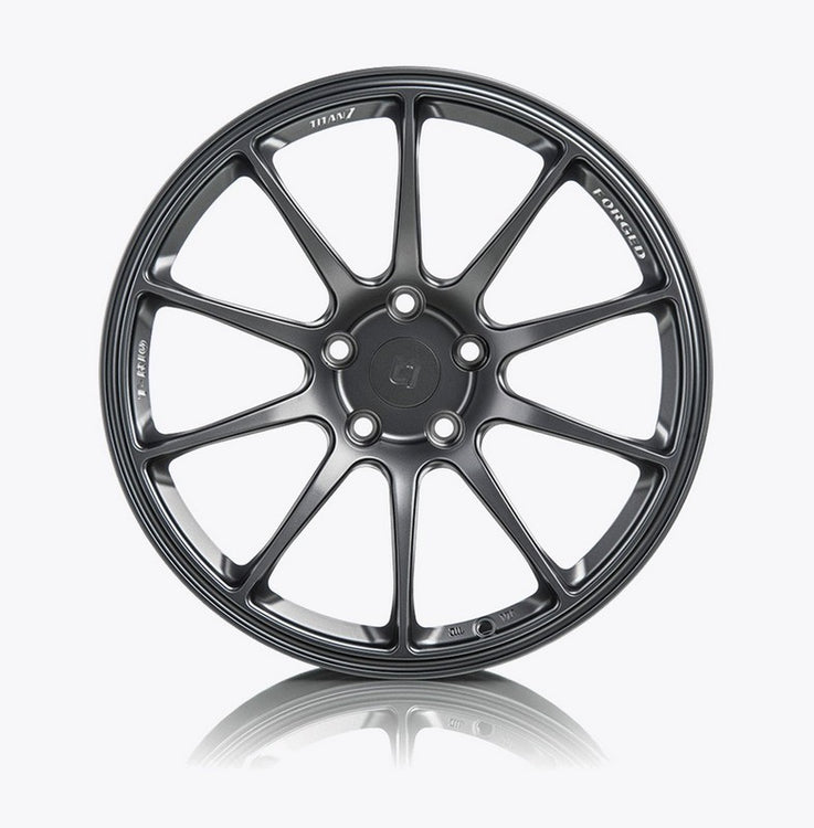 Titan 7 18 Inch T-R10 Satin Titanium Forged Wheels For Volkswagen Golf R, GTI MK7
