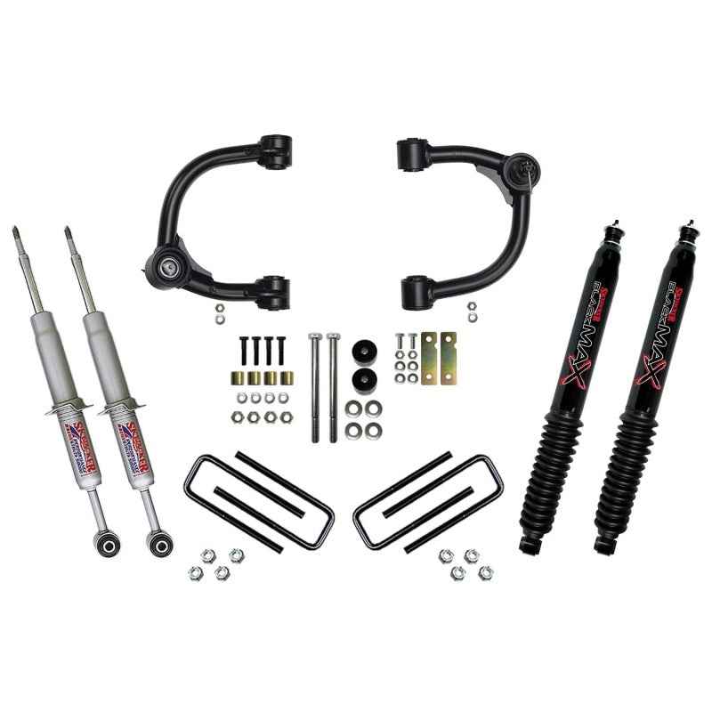 Skyjacker Suspension Toyota Tacoma 3in Lift Kit Component Box - Black Max 8500 Shocks TC536STUSB
