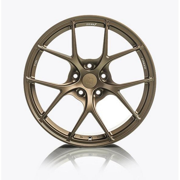 Titan 7 18 Inch T-S5 Techna Bronze Forged Wheels For Honda Civic Type R FK8
