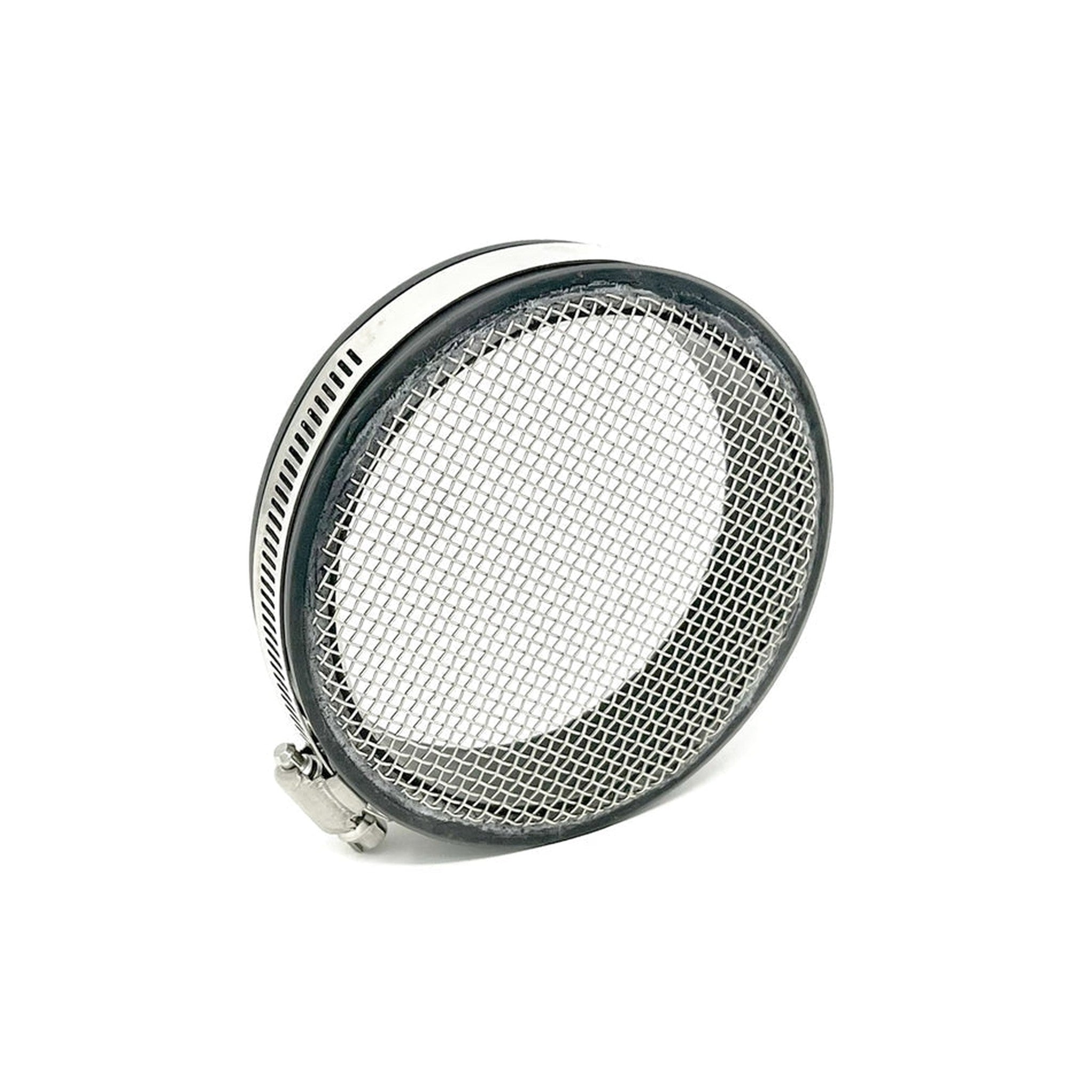 Torque Solution HD Turbo Screen Shield with Wire Mesh Filter for 5" Inlet / Pipe | TS-TM-482-5