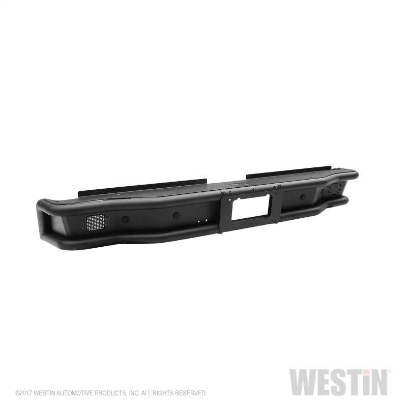 Westin 2014-2018 Toyota Tundra Outlaw Rear Bumper - Textured Black 58-81035