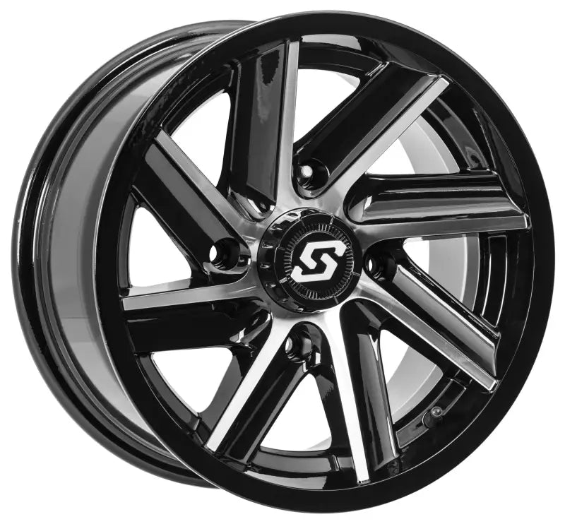A85M-47011-52S Sedona Chopper Wheel 14X7 4/110 5+2 (+10Mm) Blk/Machined wps-570-1280
