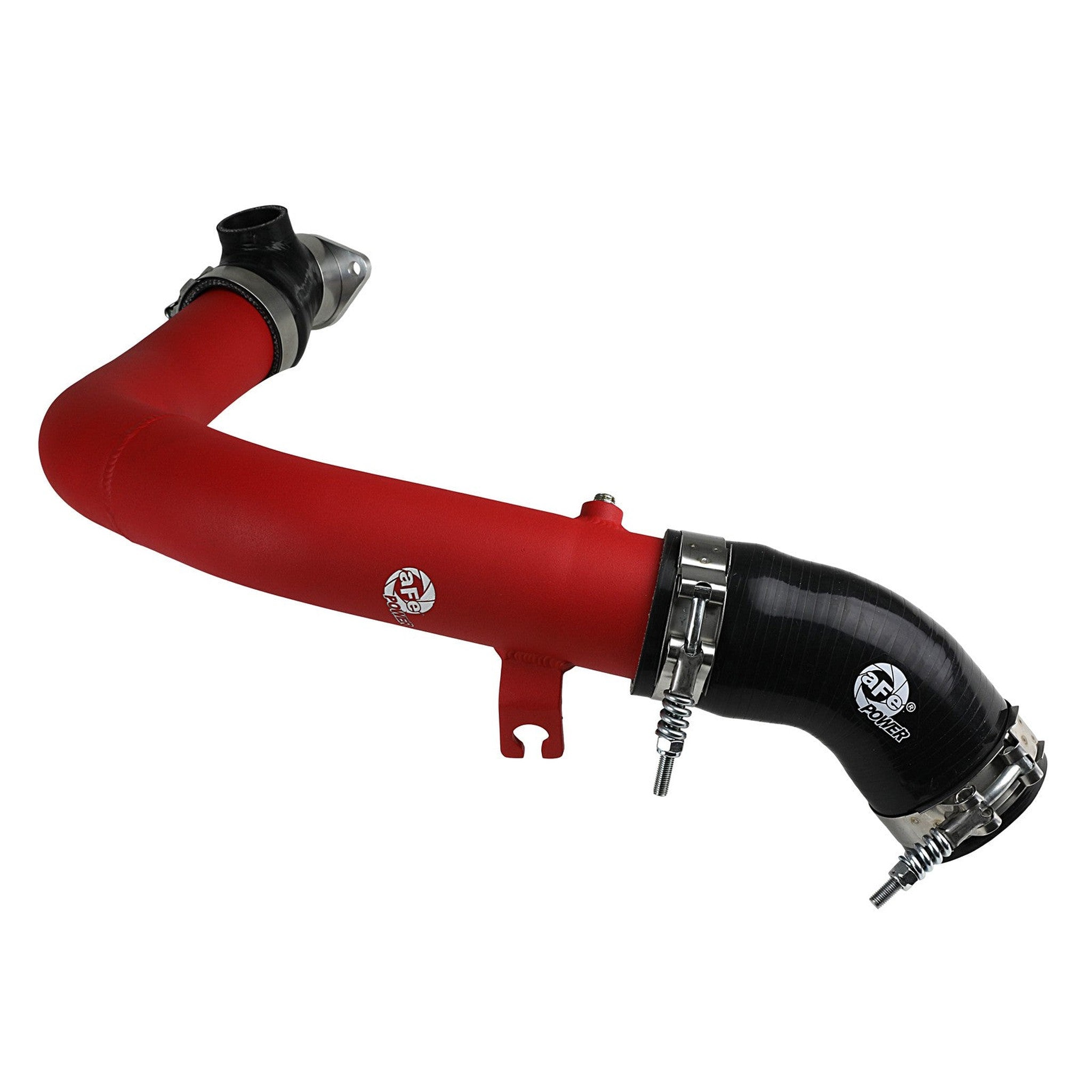aFe BladeRunner Hot Side Charge Pipe Red Subaru WRX 2015-2021 | 46-20378-R