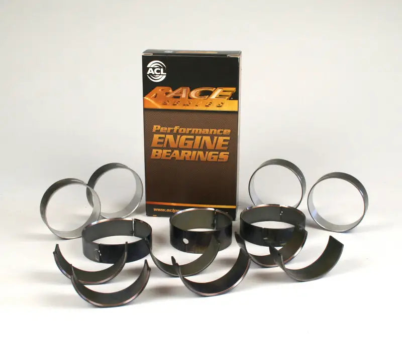 ACL Chevy 262/267/302/305/307/327/350 Race Series Standard Size Main Bearing Set - CT-1 Coated acl5m909hc-std