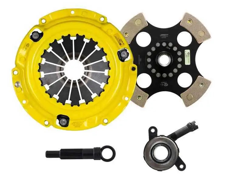 ACT 08-17 Mitsubishi Lancer GT / GTS HD/Race Rigid 4 Pad Clutch Kit MB11-HDR4