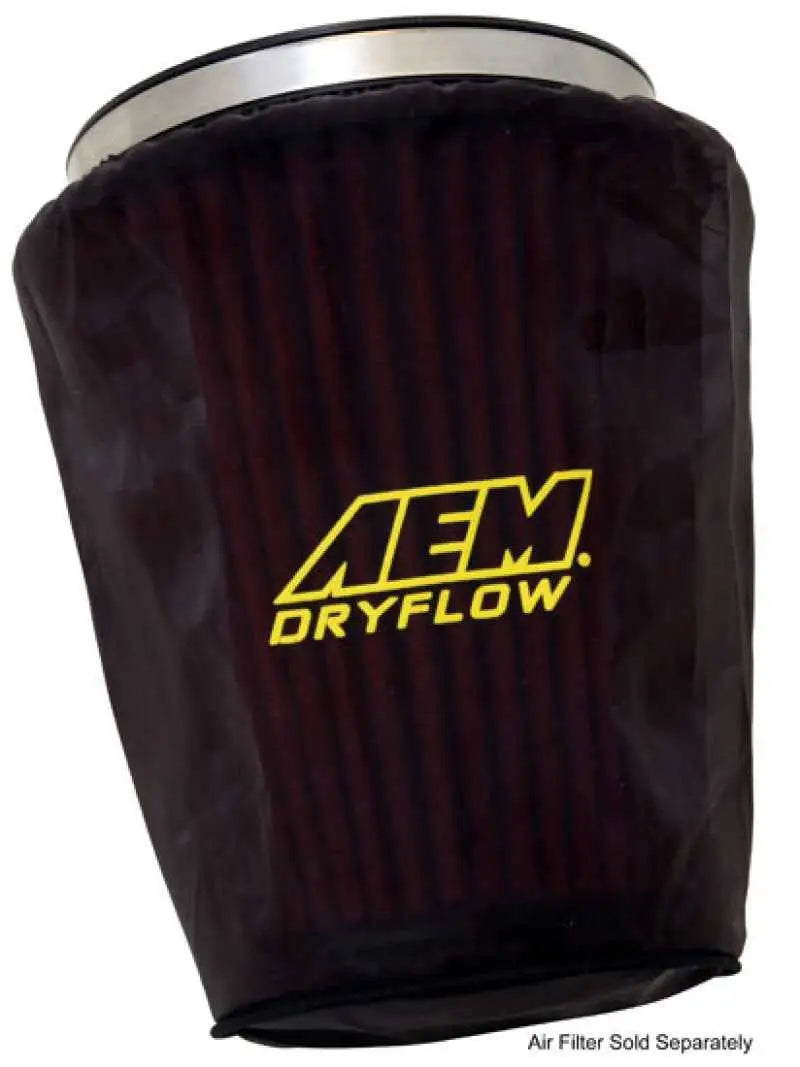 AEM Air Filter Wrap 7 1/2 inch Base 5 inch Top 9 inch Tall 1-4003