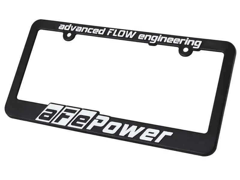 aFe Power Marketing Promotional PRM Frame License Plate: aFe Power 40-10097