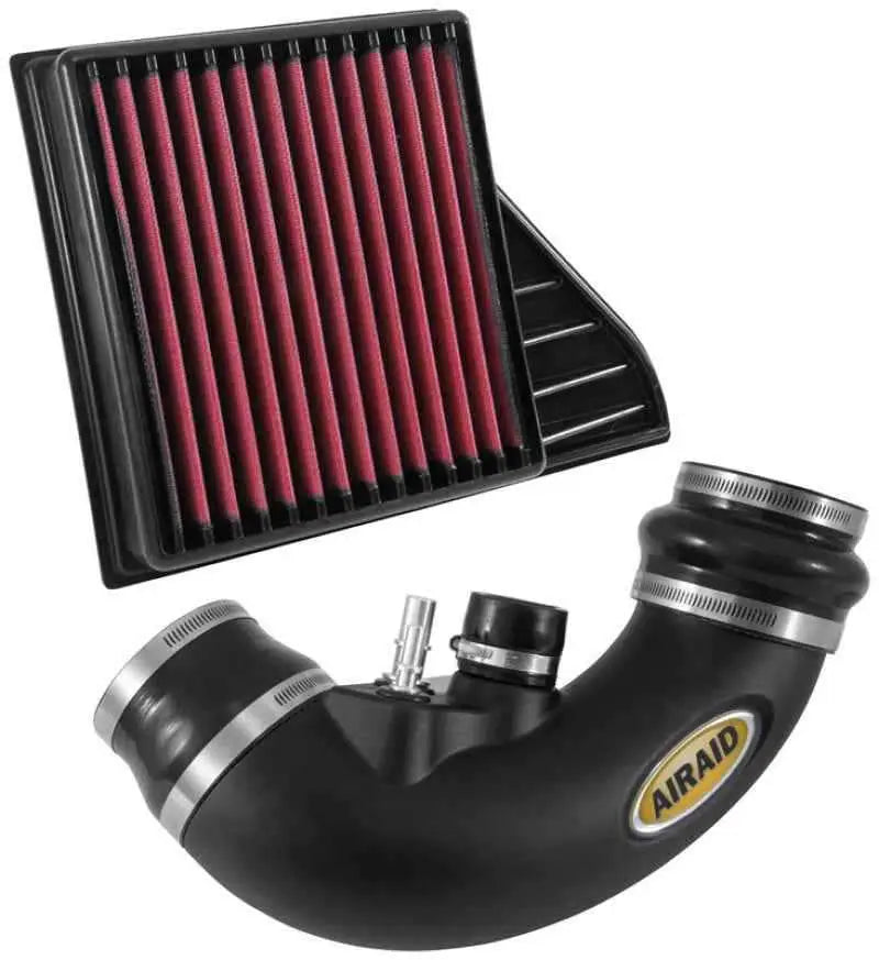 Airaid 2011-2014 Ford Mustang GT 5.0L V8 Jr Intake Kit - Oiled / Red Media 451-746