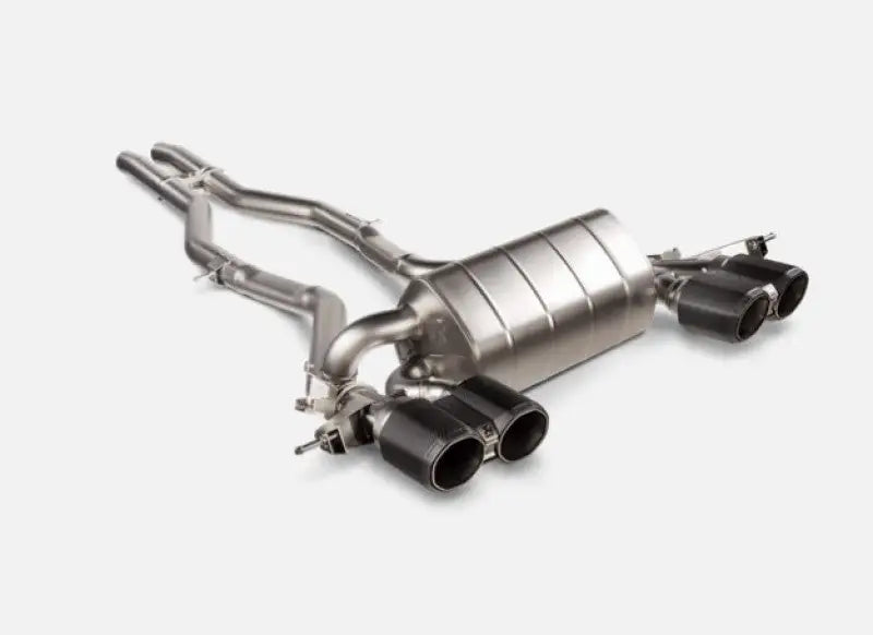 Akrapovic 2021+ BMW M3 (G80)/M4 (G82) Slip-On Line (Titanium) (Req. Tips) akrs-bm-ti-33h