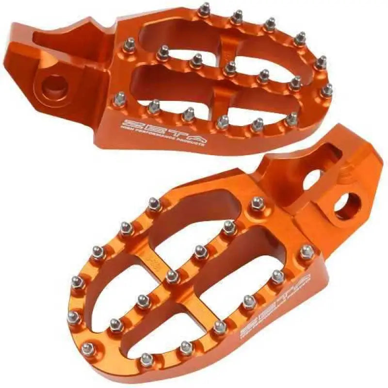 Aluminum Footpegs Orange wps-634-3222o