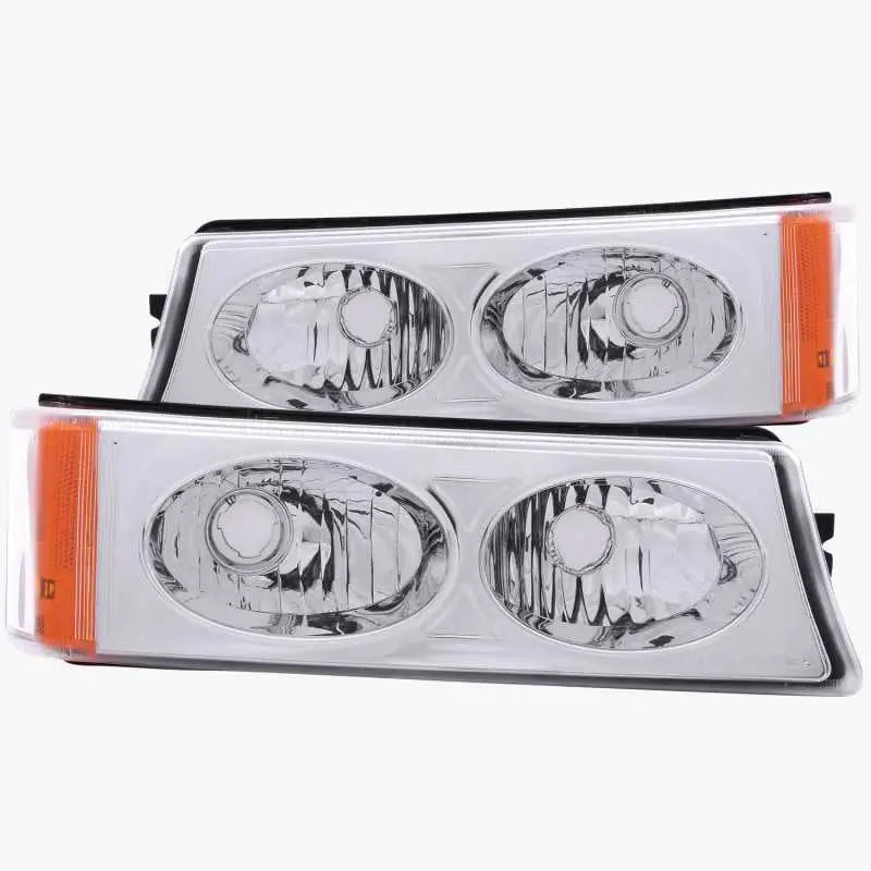ANZO 2003-2006 Chevrolet Silverado 1500 Euro Parking Lights Crystal 511035