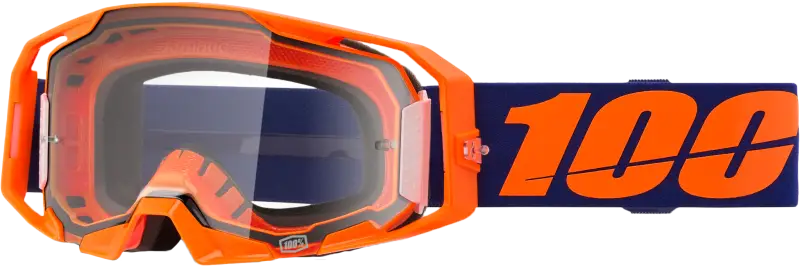 Armatic Goggle Neon Orange Clear Lens 610-5304