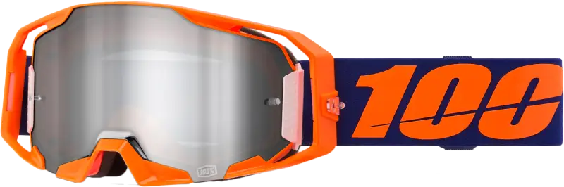 Armatic Goggle Neon Org Mirror Silvr Flash 610-5312
