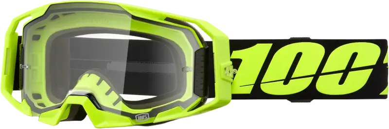 Armatic Goggle Neon Yellow Clear Lens 610-5305