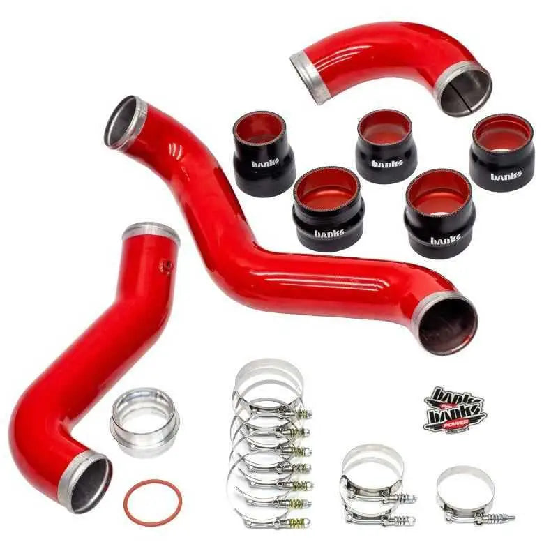 Banks Power 17-19 Chevy/GMC 2500HD/3500HD Diesel 6.6L Boost Tube Upgrade Kit - Red 25999