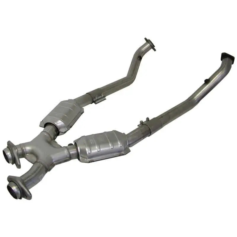 BBK 86-93 Mustang 5.0 High Flow X Pipe With Catalytic Converters - 2-1/2 1662