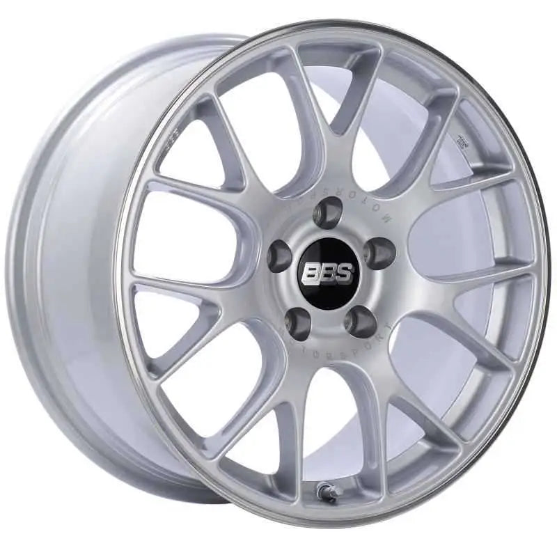 BBS CH-R 18x8.5 5x112 ET38 Brilliant Silver Polished Rim Protector Wheel -82mm PFS/Clip Required ch146spo