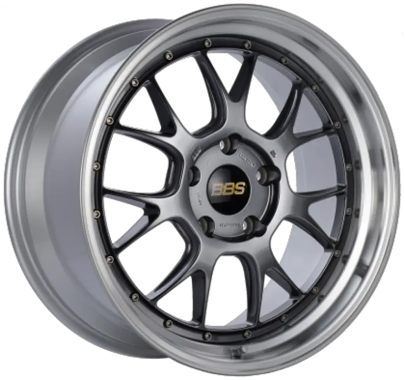 BBS LM-R 19x10 5x120 ET20 Diamond Black Center Diamond Cut Lip Wheel -82mm PFS/Clip Required bbslm327dbpk