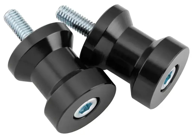 BikeMaster Alum Spool Kit H/D - 6mm - Black - 151623 bkm151623