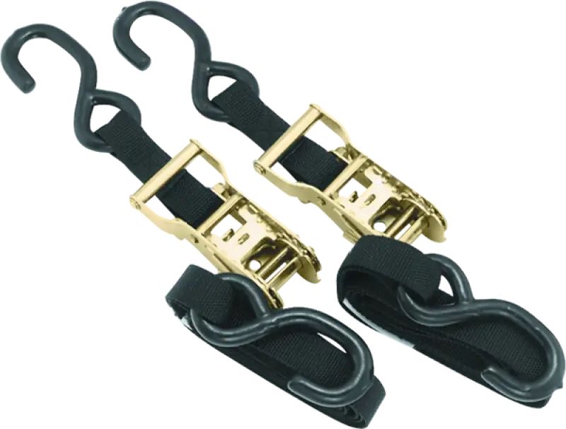 BikeMaster Tiedown 1in Rachet - Black - 100524 bkm100524