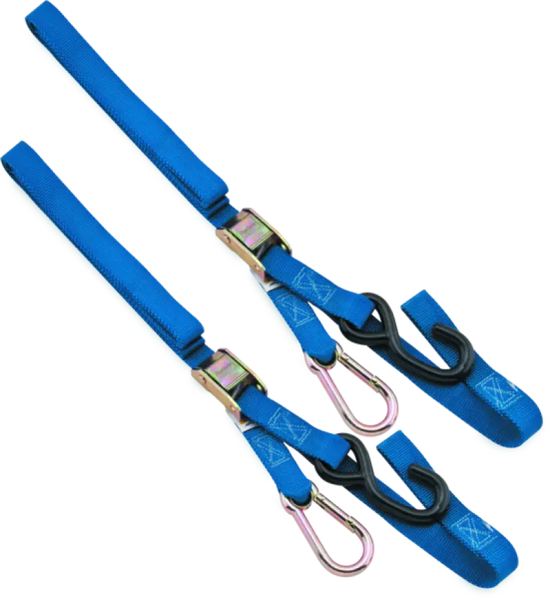 BikeMaster Tiedown Carabiner Softhook - Blue - 100538 bkm100538