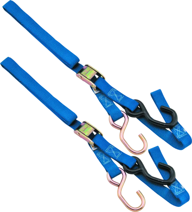 BikeMaster Tiedown Integrated Softhook - Blue - 100515 bkm100515