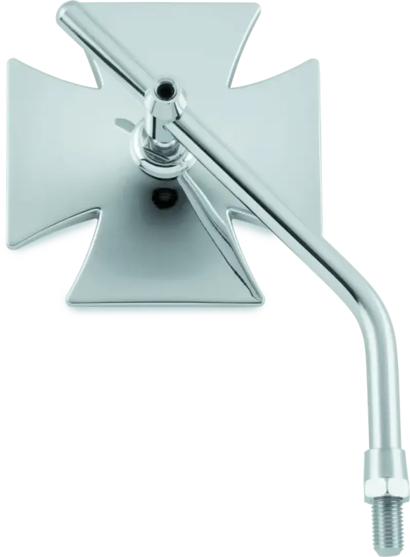 Bikers Choice 65-Up Chrome Maltese Mirror Long Stem Each Custom bkc488736