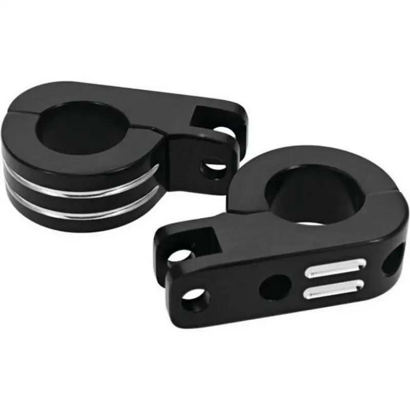 Bikers Choice Billet Hwy Peg Mounts Black - 502319 bkc502319