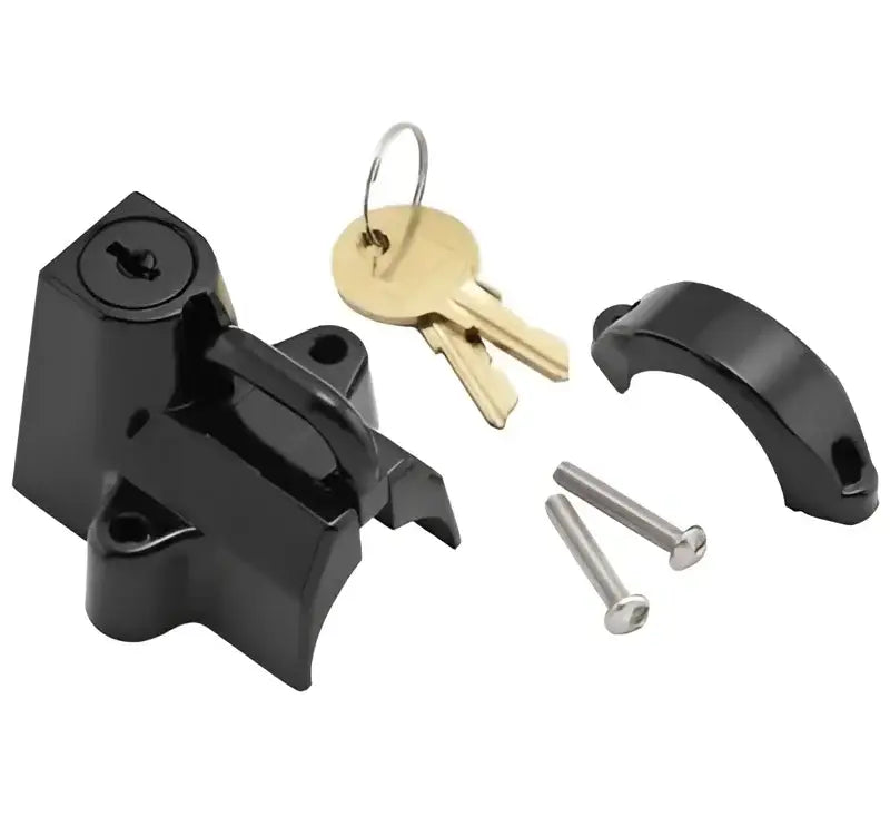 Bikers Choice Motorcycle Helmet Lock-Black - 492979 bkc492979