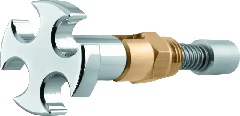 Bikers Choice S&S B E G Chrome Cross Enrichener With Chrome Cross Knob bkc482767