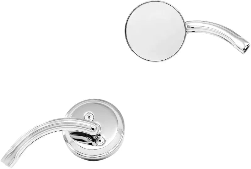 Billet Round Mirror Left Chrome wps-827-04030