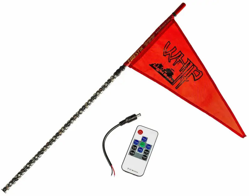 Black 7ft Led Flag wps-36-2135