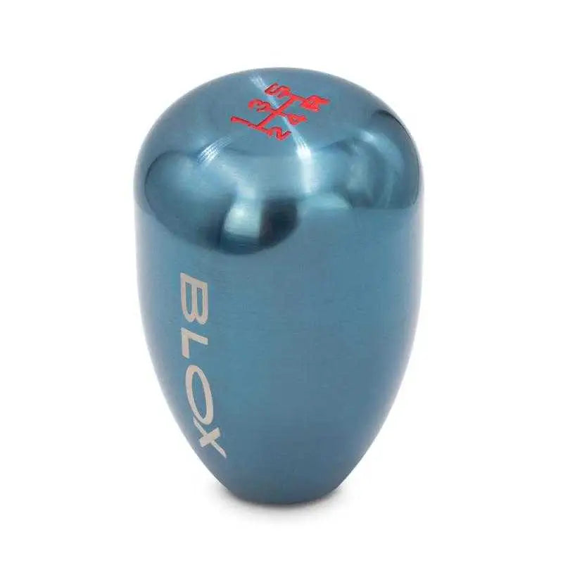BLOX Racing 6-Speed Billet Shift Knob - Torch Blue 10x1.5mm bxac-00215