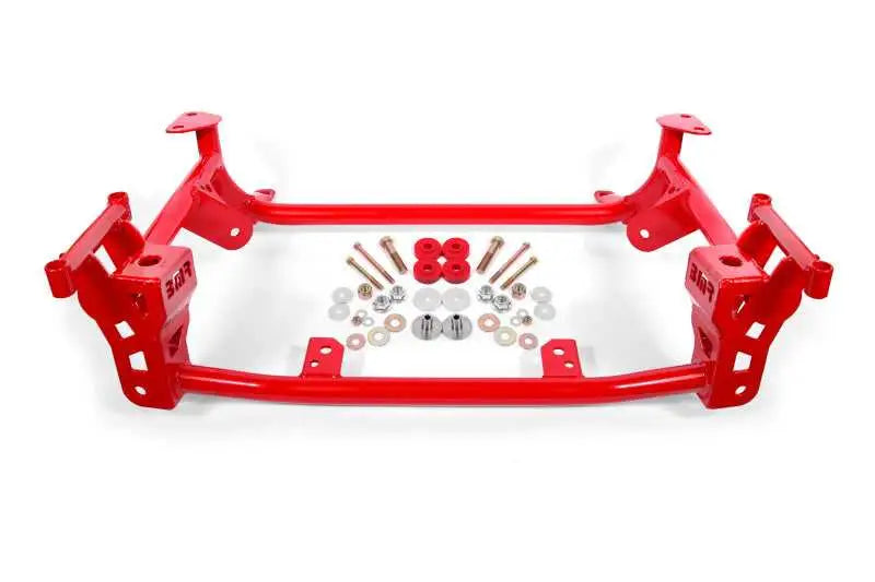 BMR 15+ Ford Mustang GT Lightweight K-Member - Red km761r