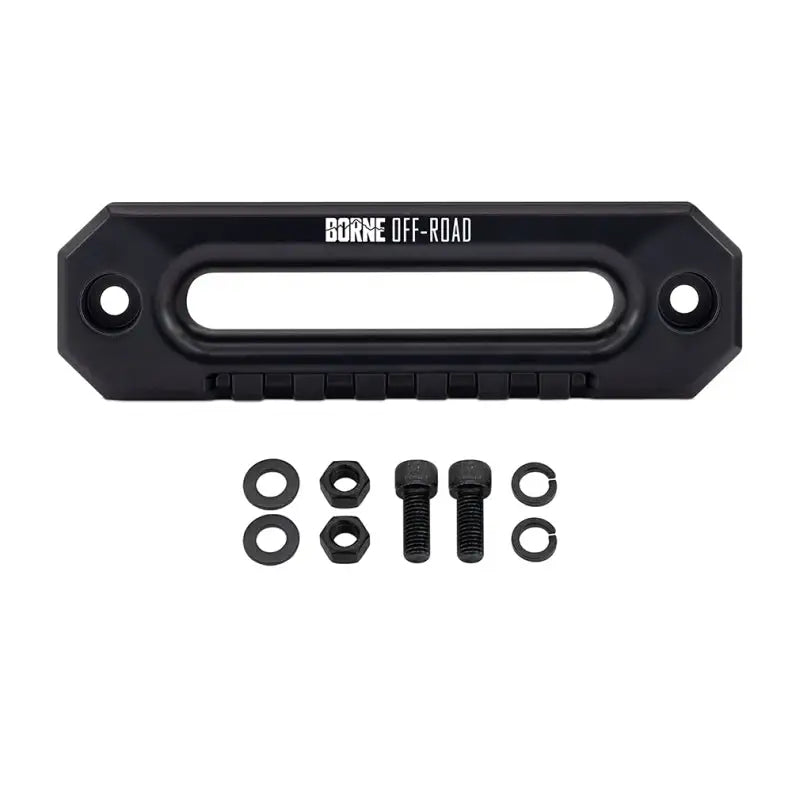 Borne Off-Road Hawse Fairlead - Black brnbnwn-hfl-01bk