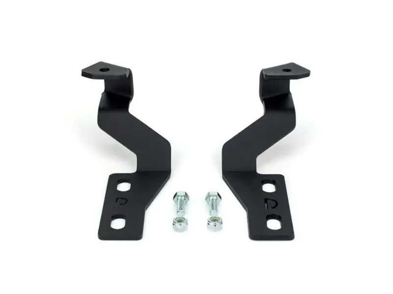 Cali Raised 14-21 Toyota Tundra Low Profile Ditch Light Brackets Kit - Brackets Only calcr2351