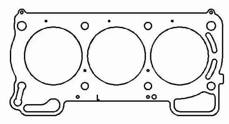 Cometic Subaru EZ30 Flat 6 3.0L 90mm Bore .040 inch MLS Head Gasket Left c5861-040