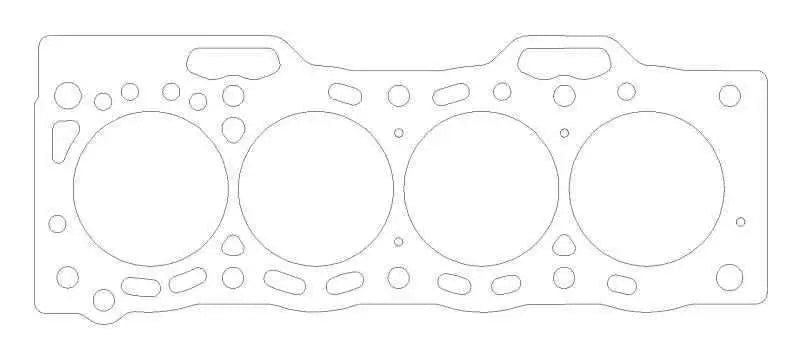Cometic Toyota Tercel 3EE 74mm Bore .080 inch Copper Head Gasket c4109-080
