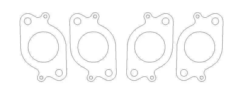 Cometic VW 1.8L 16V 85-96 Exhaust Set .030 inch MLS Head Gasket 1.525 inch Round Port c4210-030