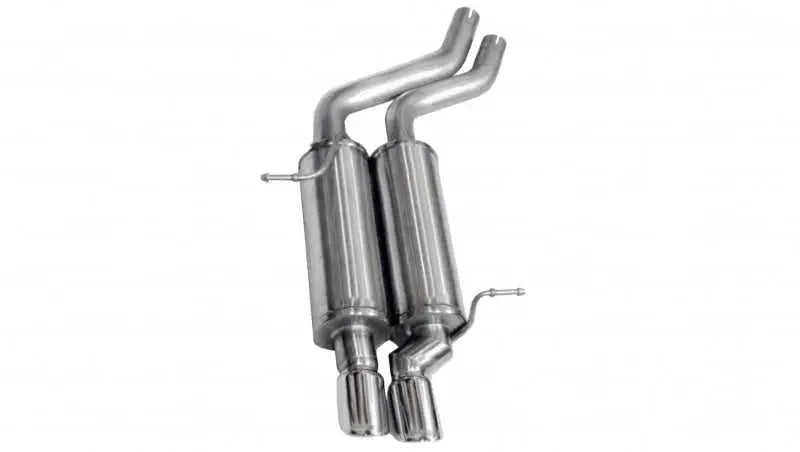 Corsa 01-06 BMW 325i/ci Convertible E46 Polished Sport Axle-Back Exhaust 14559