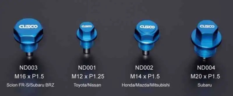 Cusco Neodymium Magnetic Drain Bolt - Toyota/Nissan 00b-001-nd01